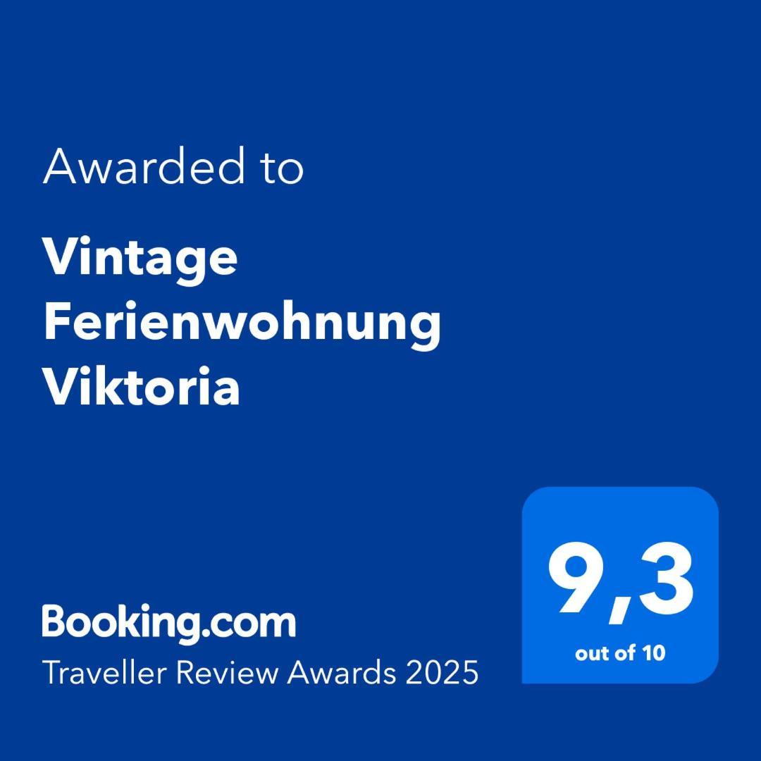 Vintage Ferienwohnung Viktoria Bad Klosterlausnitz Exterior foto